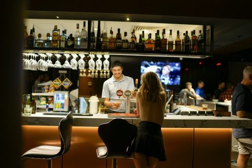 Golfzon Bar and Waitress Bucks Party Ideas Melbourne
