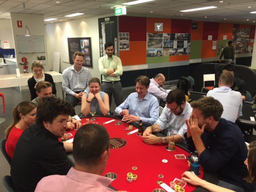 MAB Poker Night 11 Teambuilding Ideas Melbourne