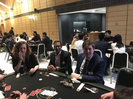 Teambuilding Ideas Sydney Corrs Young Professionals Playing Poker